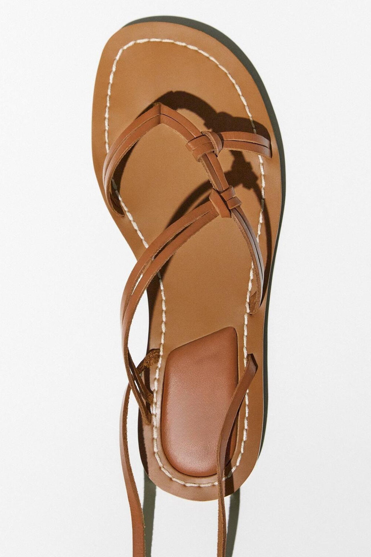 Strappy Flat Roman Sandals