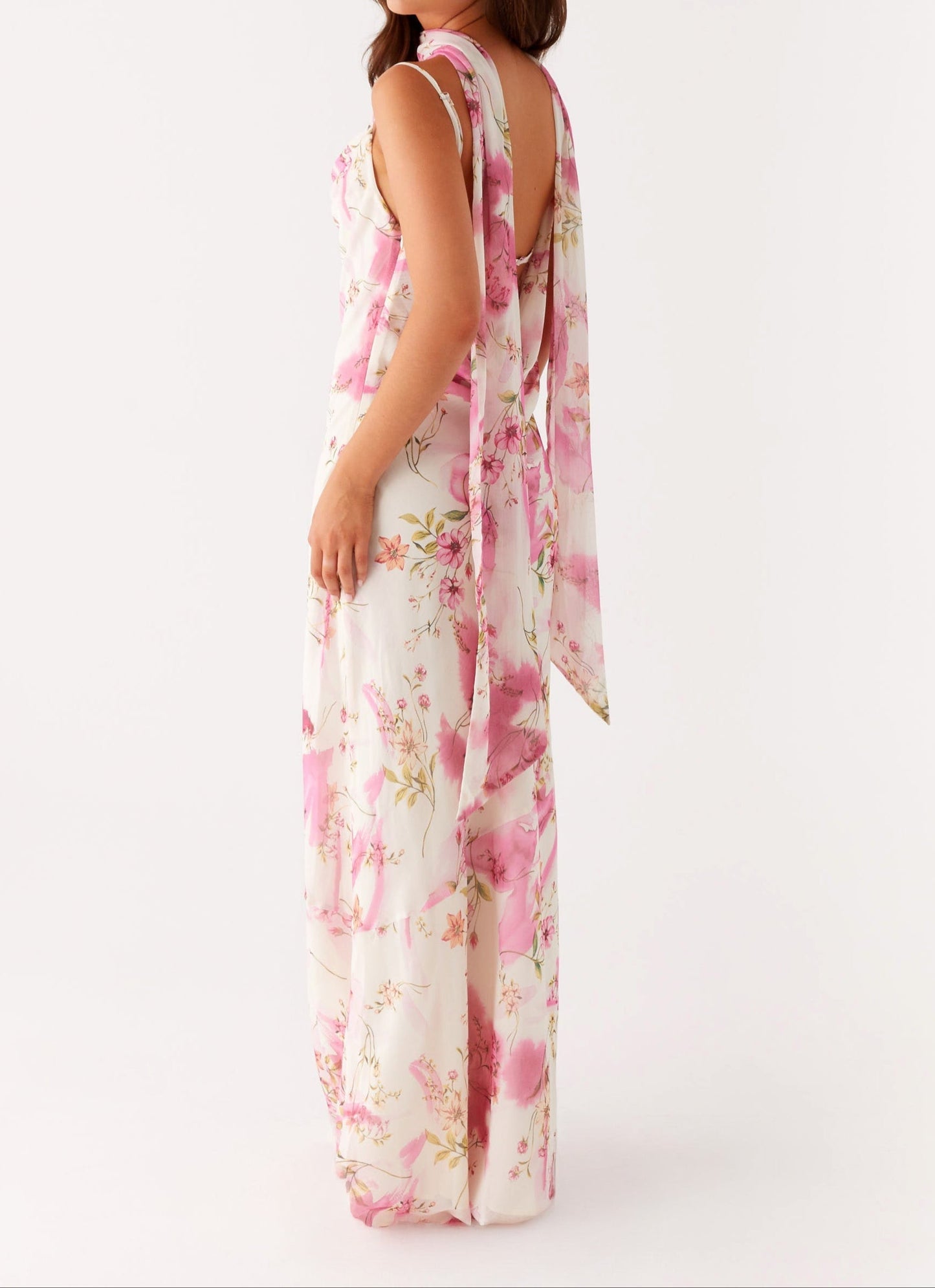 Orsola Maxi Dress - Ivory Print