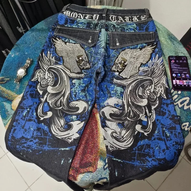 Washed Baggy Halloween Pants