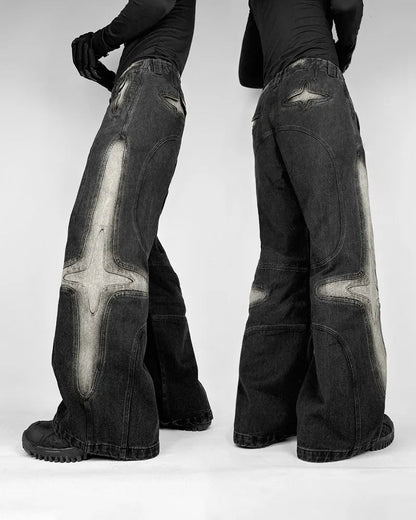 Washed Baggy Halloween Pants