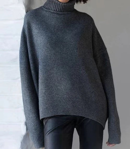 Thickened Knitwear Loose Turtleneck Warm Pullover Sweater