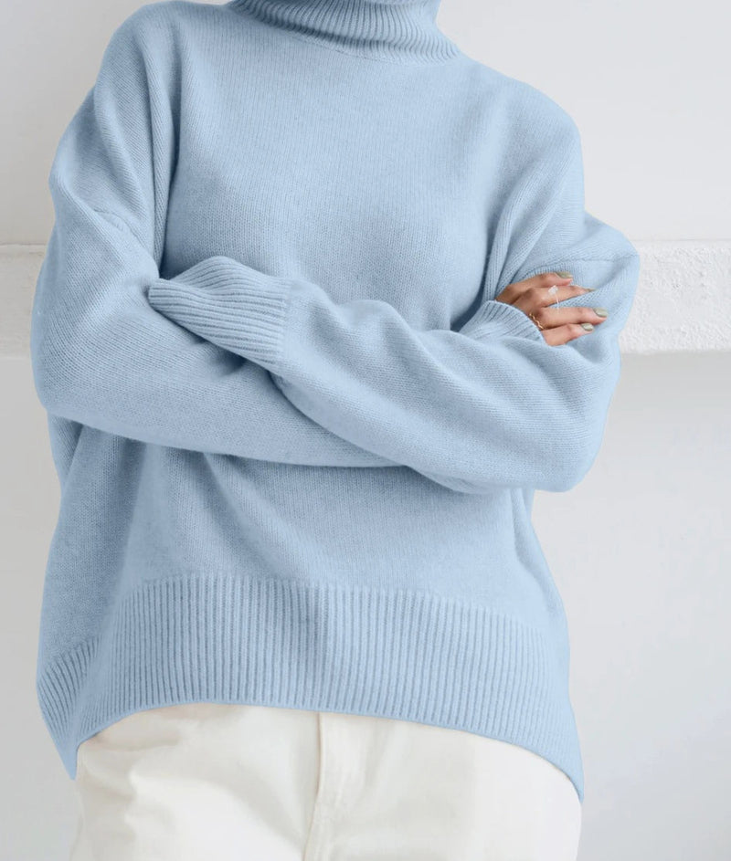 Thickened Knitwear Loose Turtleneck Warm Pullover Sweater