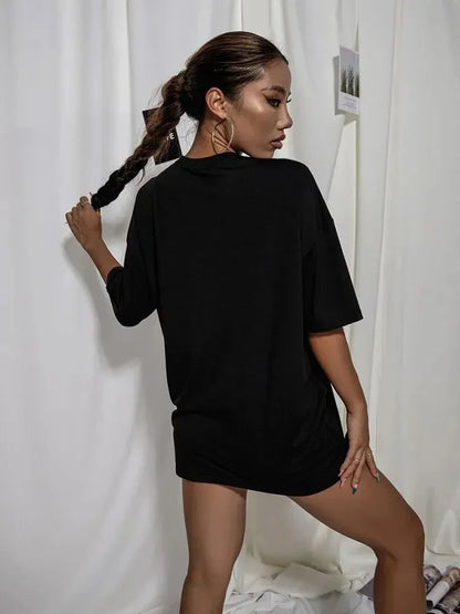 Drop Shoulder Oversized T-shirt