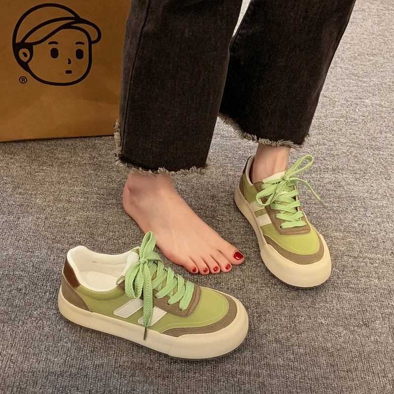 Summer Stylish Jogging Skate Sneakers Tennis Low Top Walking Flats Comfortable Skate Non Slip Shoes