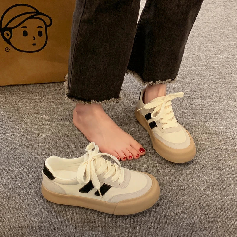 Summer Stylish Jogging Skate Sneakers Tennis Low Top Walking Flats Comfortable Skate Non Slip Shoes