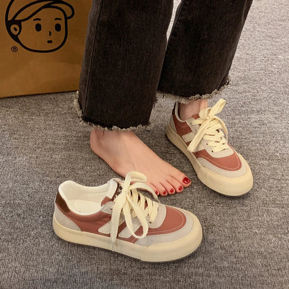 Summer Stylish Jogging Skate Sneakers Tennis Low Top Walking Flats Comfortable Skate Non Slip Shoes