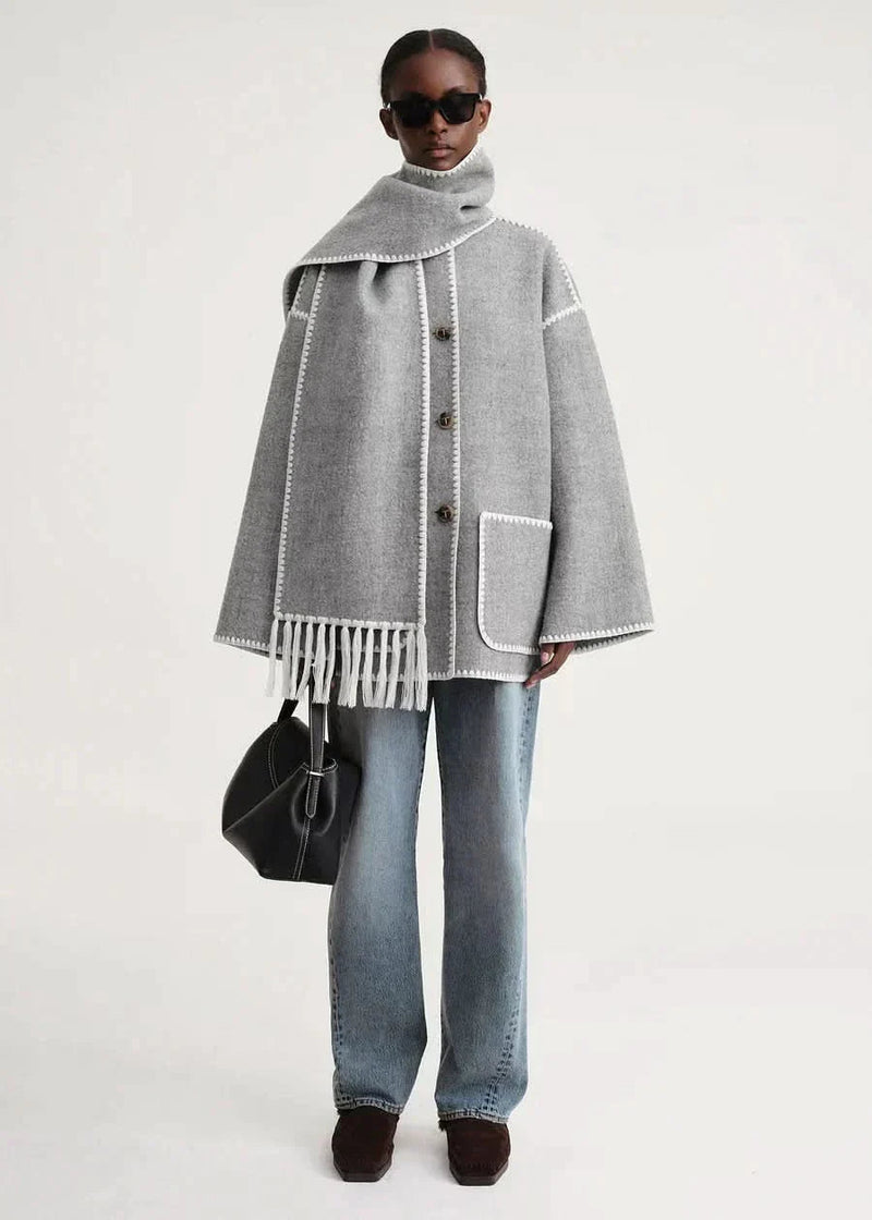 Jessy Scarf Coat