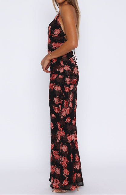 Angela Maxi Dress Terracotta