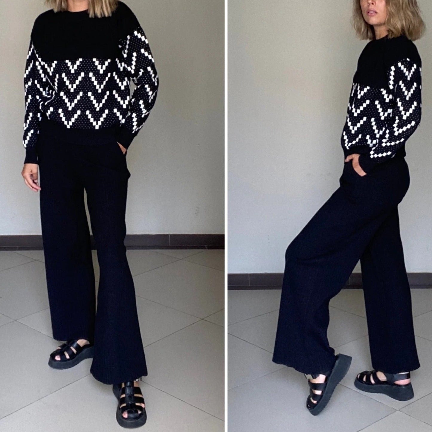 Maisie Sweater + Pants Suit