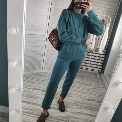 Brooklyn Sweater + Pants Suit