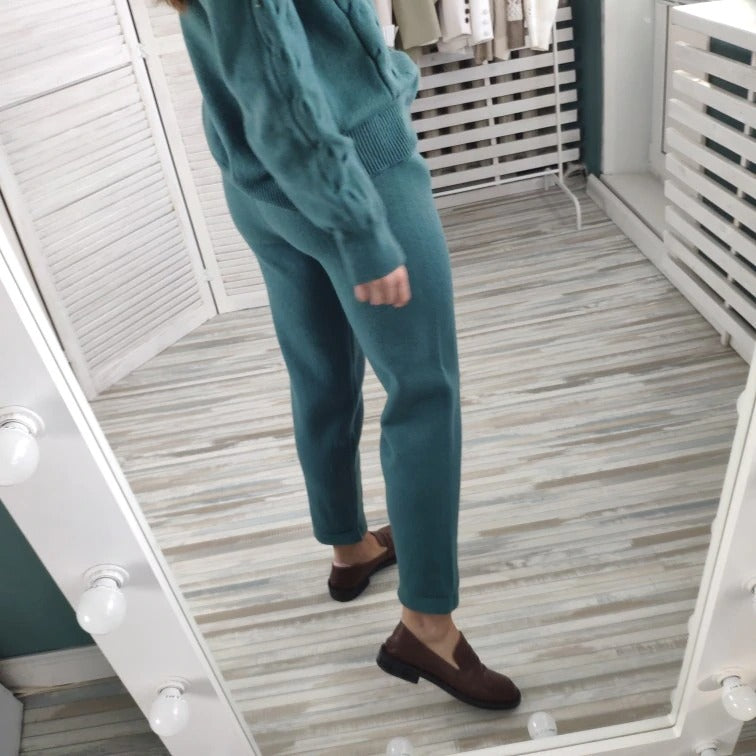 Brooklyn Sweater + Pants Suit
