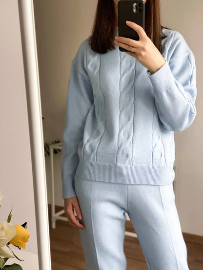 Brooklyn Sweater + Pants Suit