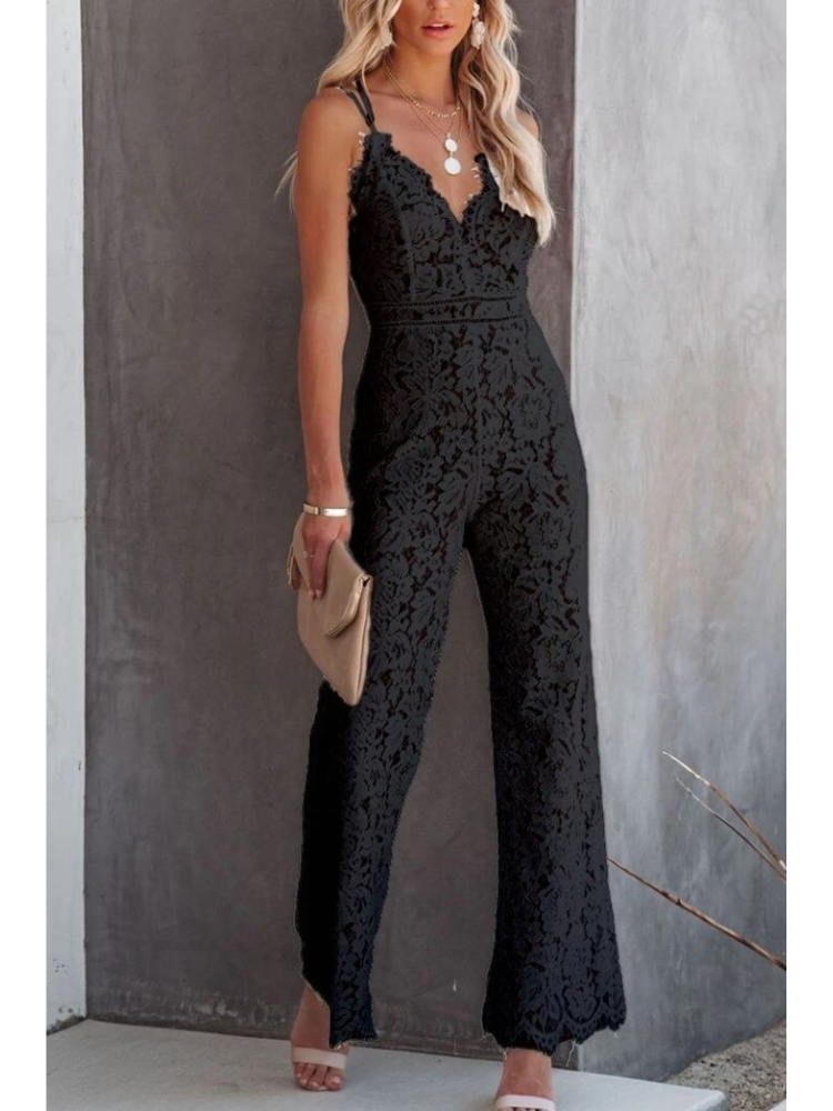 Thea | V-neck Jumpsuit