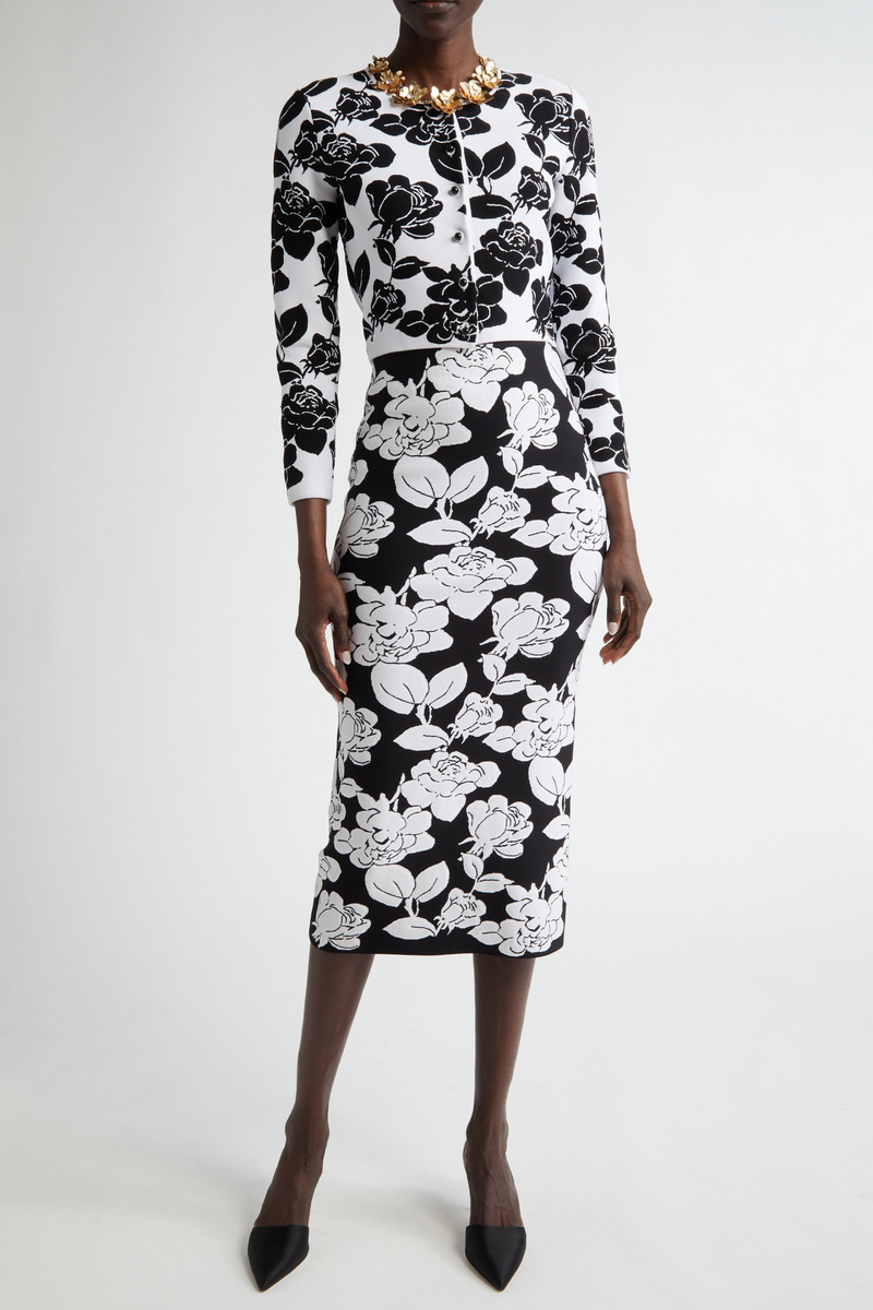 Vernon Jacquard Bandage Two Piece Set