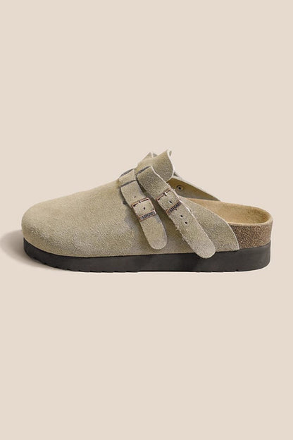 Leather Slip-on Flats