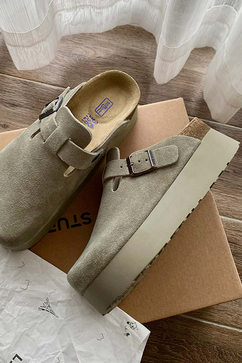 Leather Slip-on Flats