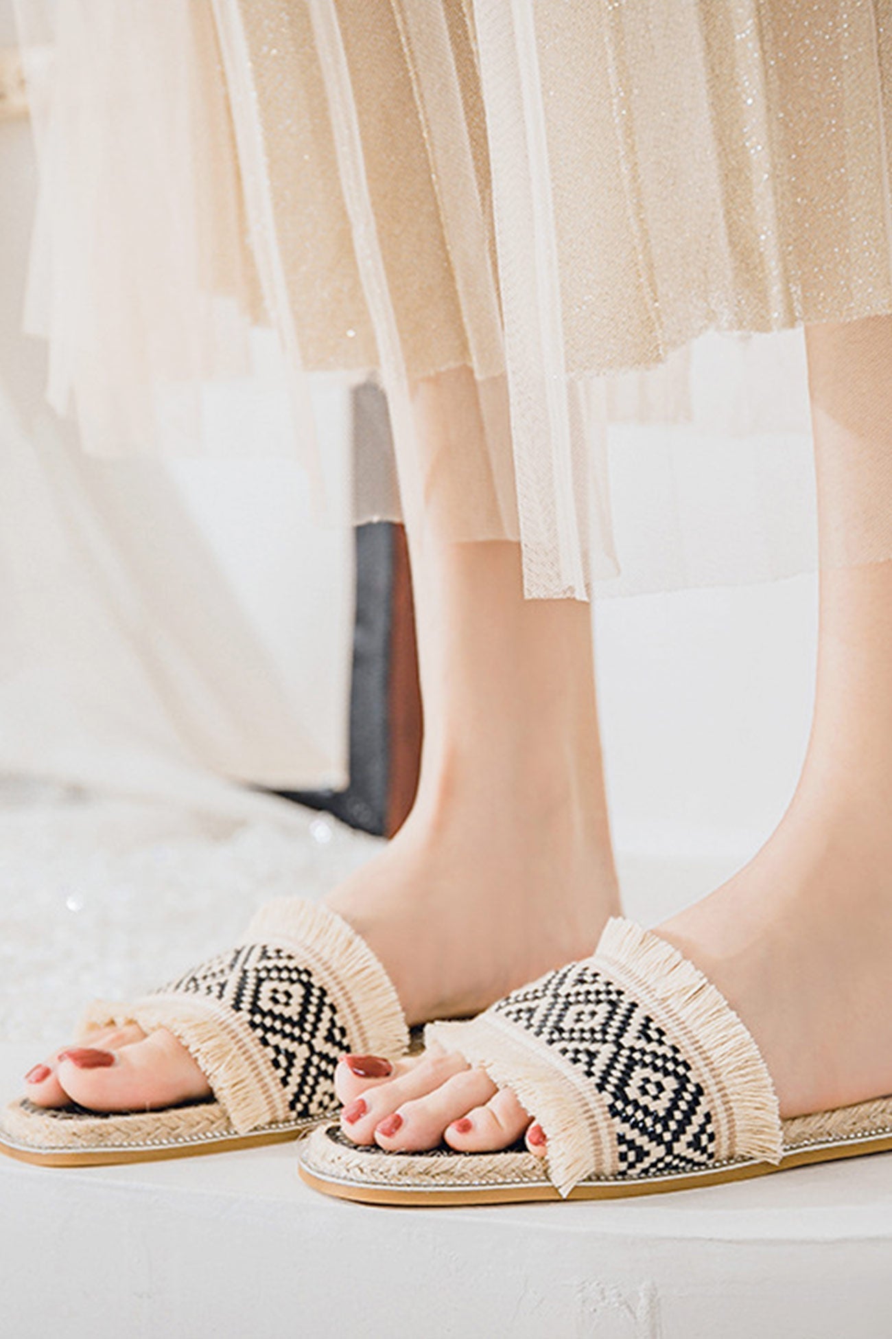 Espadrille Flat Sandals