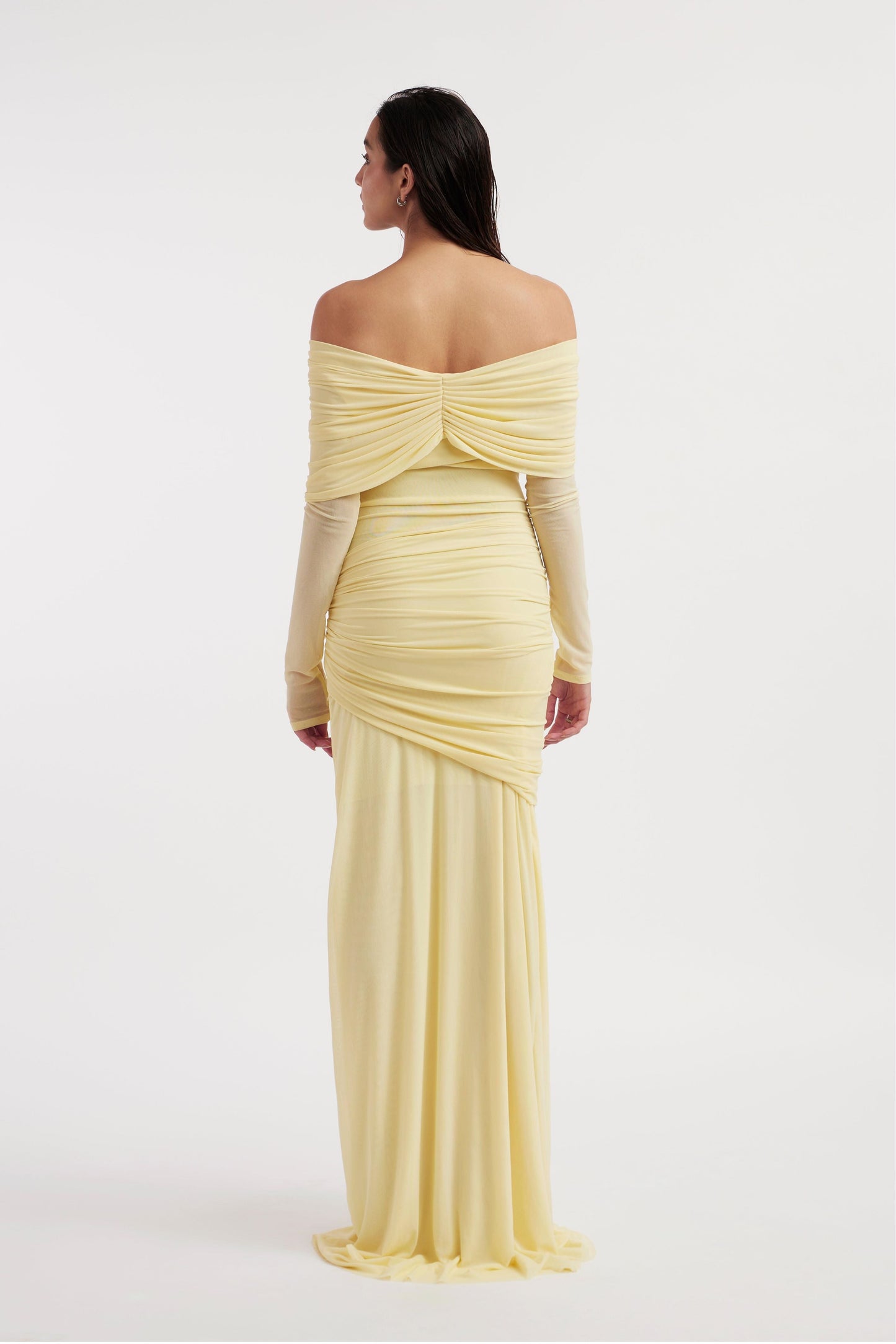 Jersey Knotted Maxi Dress