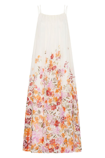 Sleeveless Slip Midi Dress