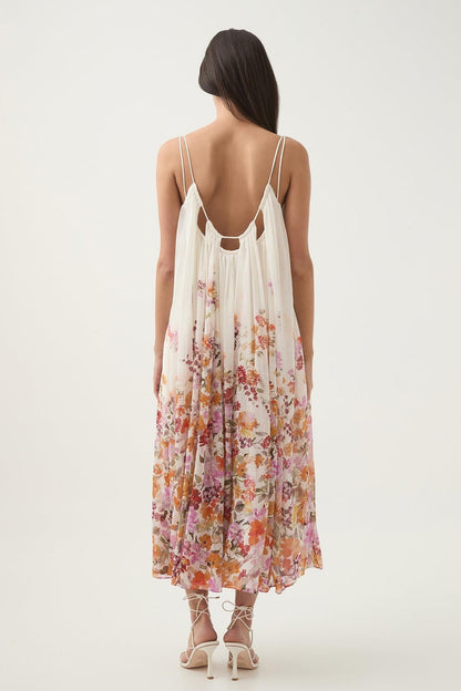 Sleeveless Slip Midi Dress