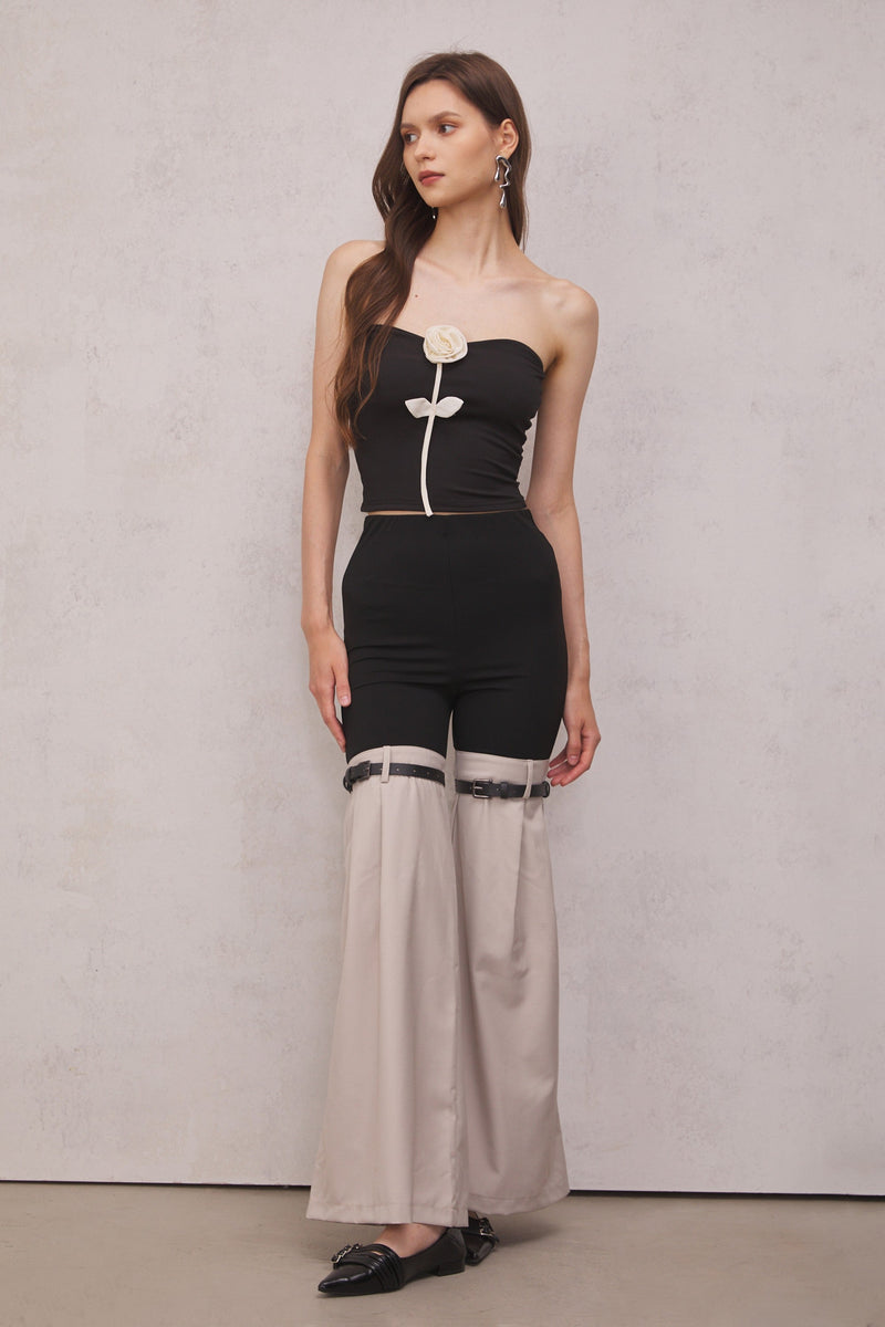 Willow Deconstruct Pants in Beige