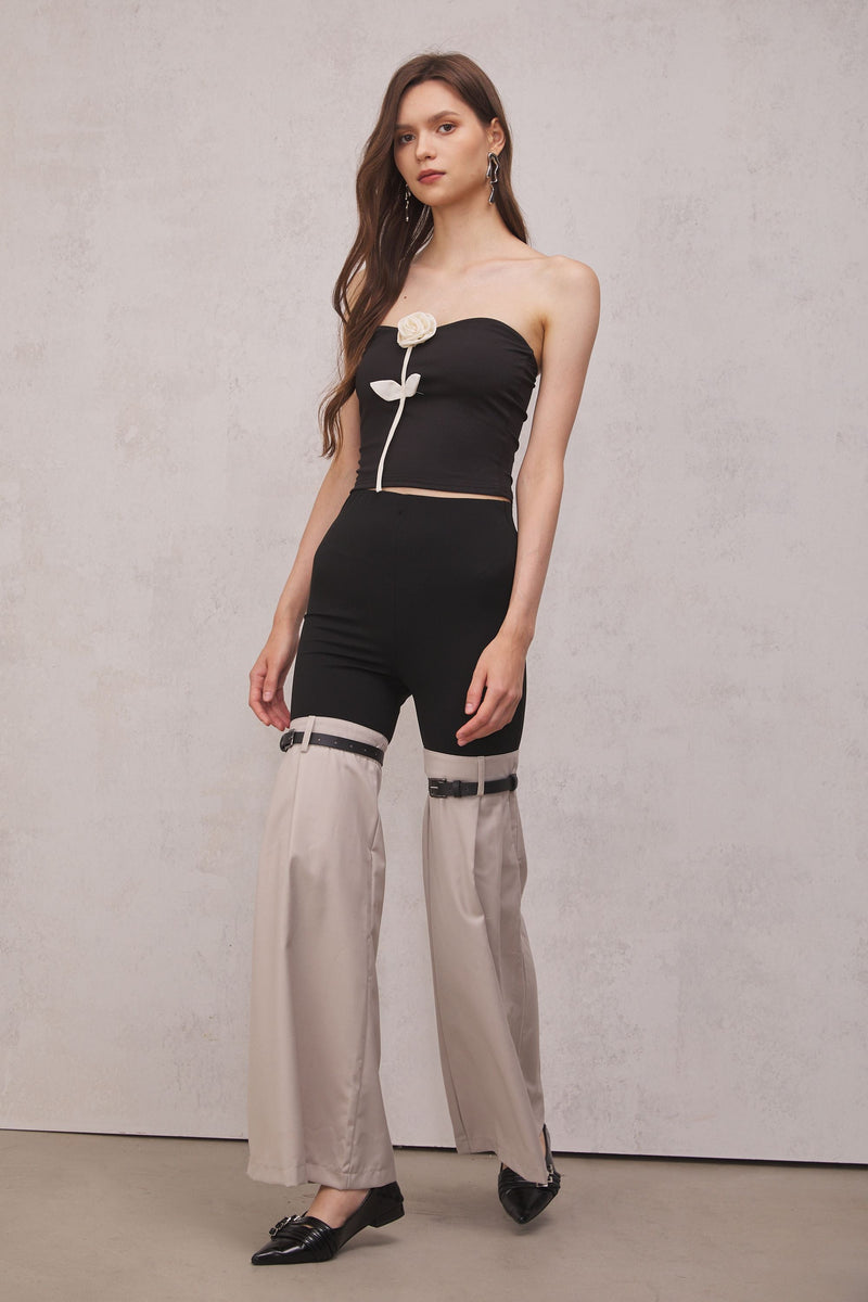 Willow Deconstruct Pants in Beige