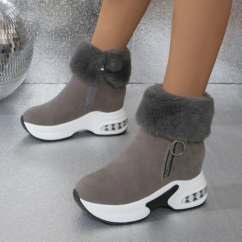 Warm Comfortable Platform Lightweight Snow Boot