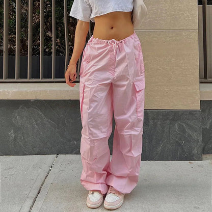 Cargo Slim Drawstring Pant