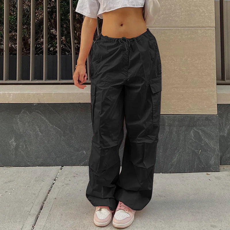 Cargo Slim Drawstring Pant