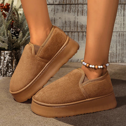 Anti-skid Plush Comfortable Thick Bottom Warm Snow Boot