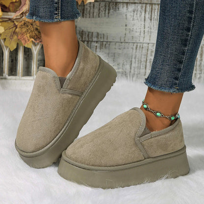 Anti-skid Plush Comfortable Thick Bottom Warm Snow Boot
