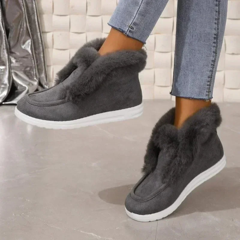 Thickening Plush Warm Cotton Non-slip Snow Boot