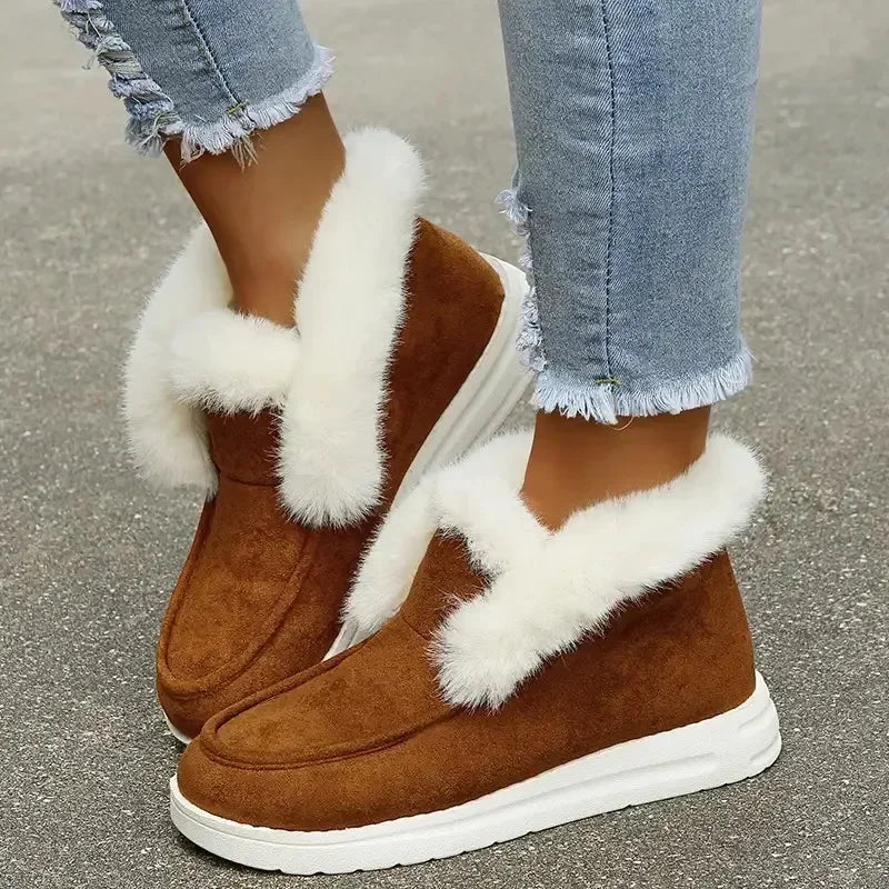 Thickening Plush Warm Cotton Non-slip Snow Boot