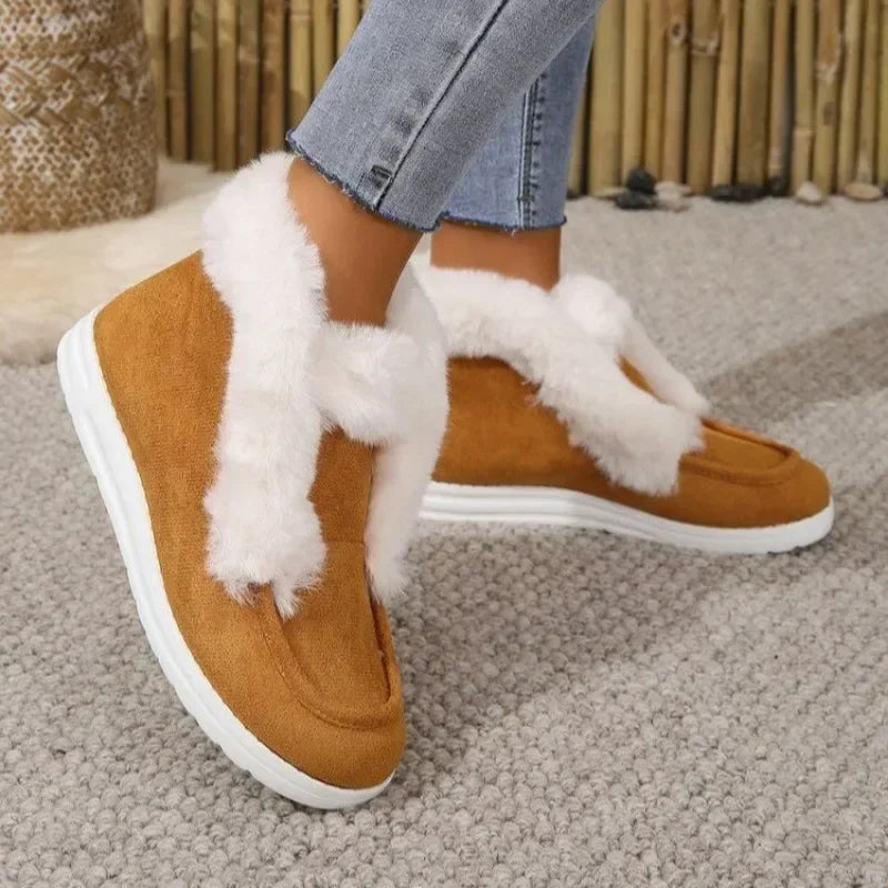 Thickening Plush Warm Cotton Non-slip Snow Boot