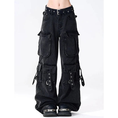 Y2k Japanese Cargo Halloween Pants