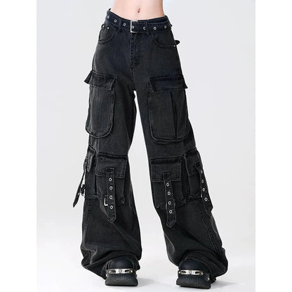 Y2k Japanese Cargo Halloween Pants