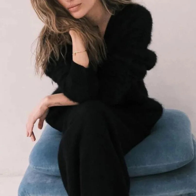 Cardigans V-neck Oversized Knitted Sweater