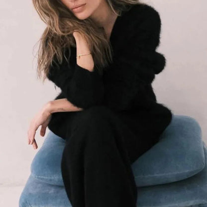 Cardigans V-neck Oversized Knitted Sweater