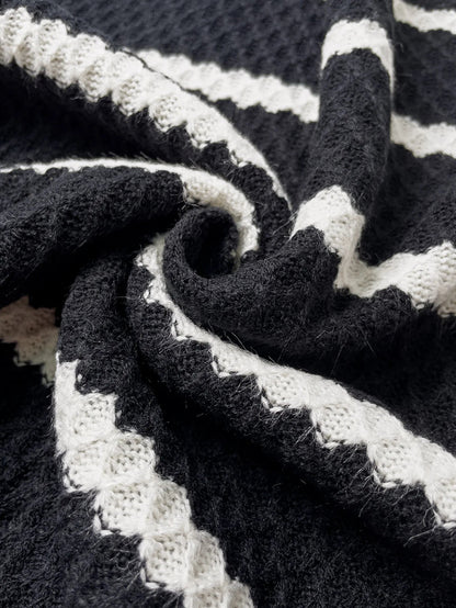 Loose Lazy Micro Transparent Temperament Sweater