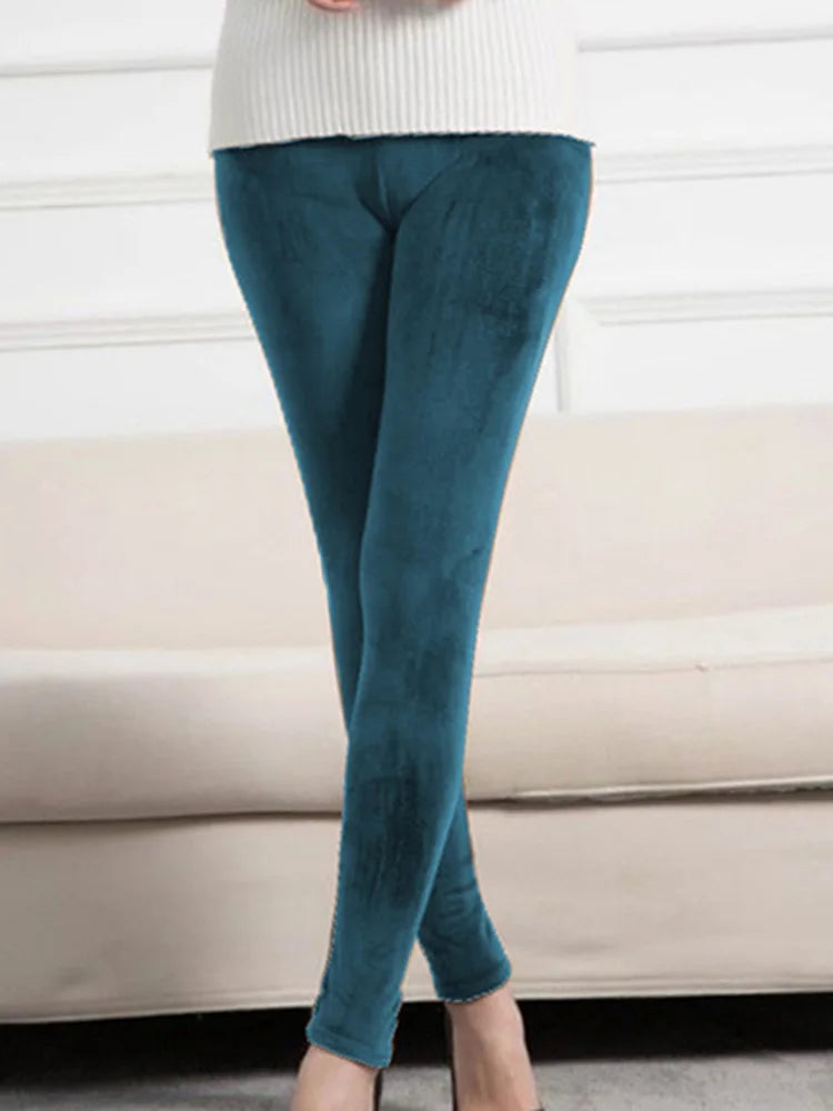 Double Sided Color Velvet Sweatpants