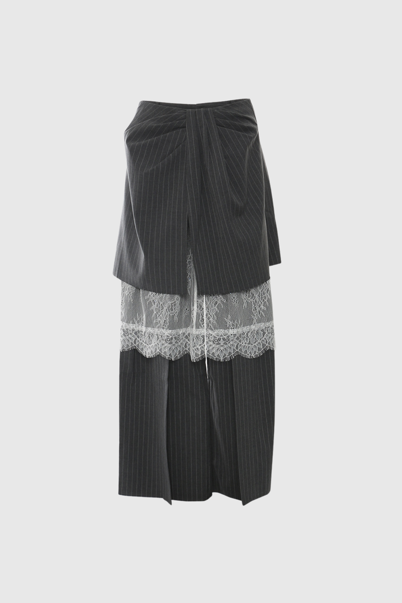 Yardley Lace Deconstruct Skirt Pants