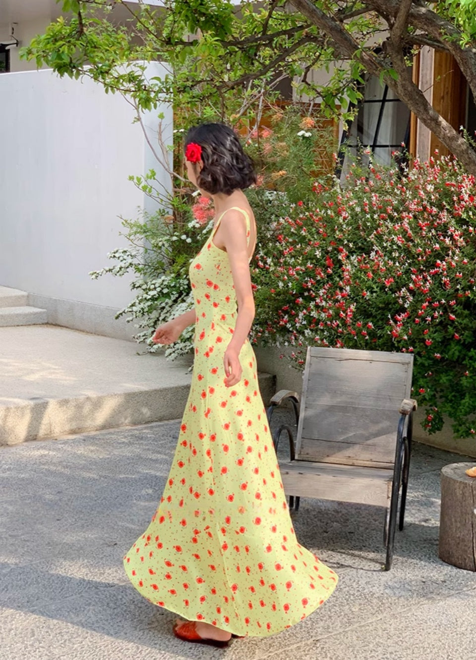 Yellow Resort Maxi Dress