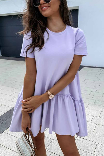 Ruffled Mini Dresses
