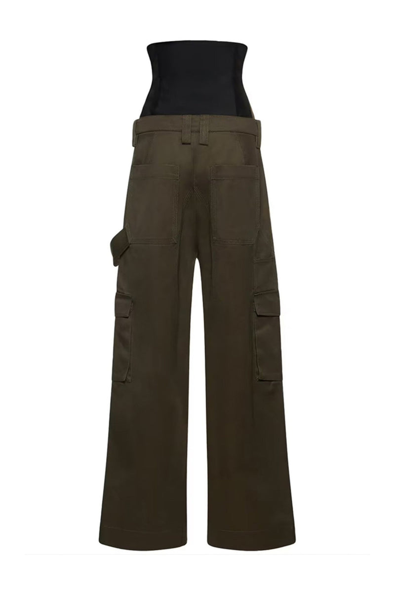Zaniya Cargo Corset Pants Set
