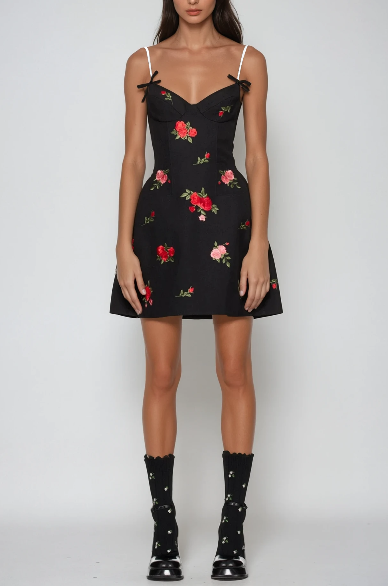Ziri Spaghetti Mini Dress