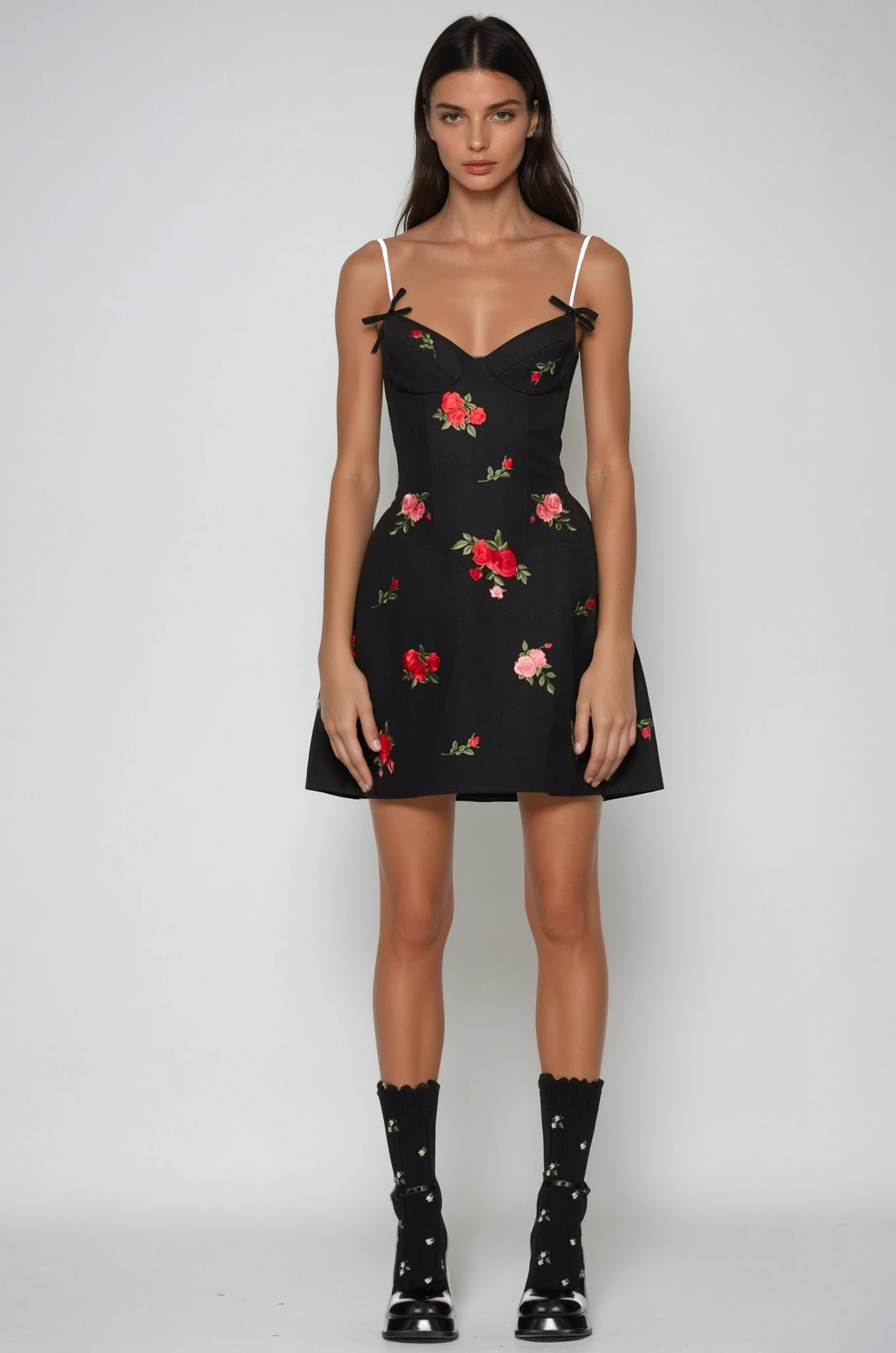 Ziri Spaghetti Mini Dress