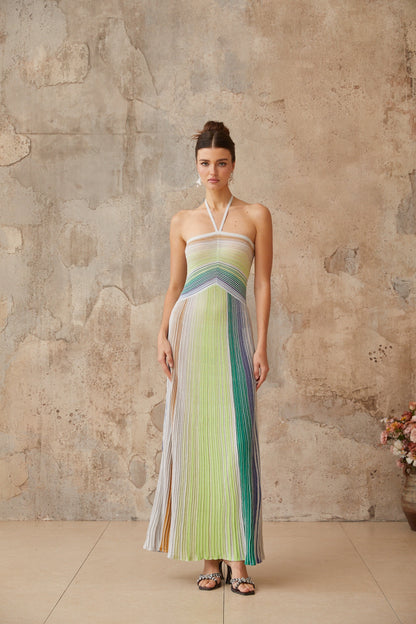 Luminaflaire™ Maxi Dress — Ignite Every Room With Hypnotic Shine and Unstoppable Confidence