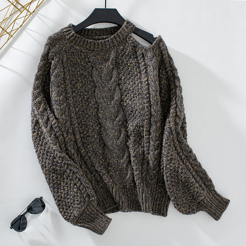 Caro™ | Sweater (off-shoulder)