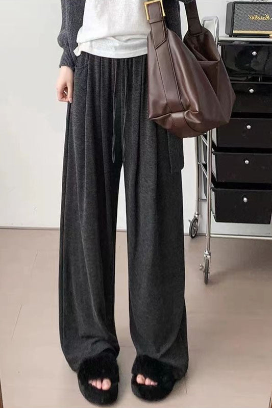 Relaxed Drapey Knit Pants