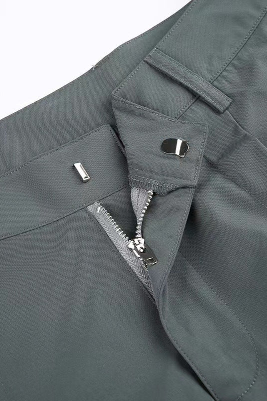 High Rise Relaxed Cargo Pants